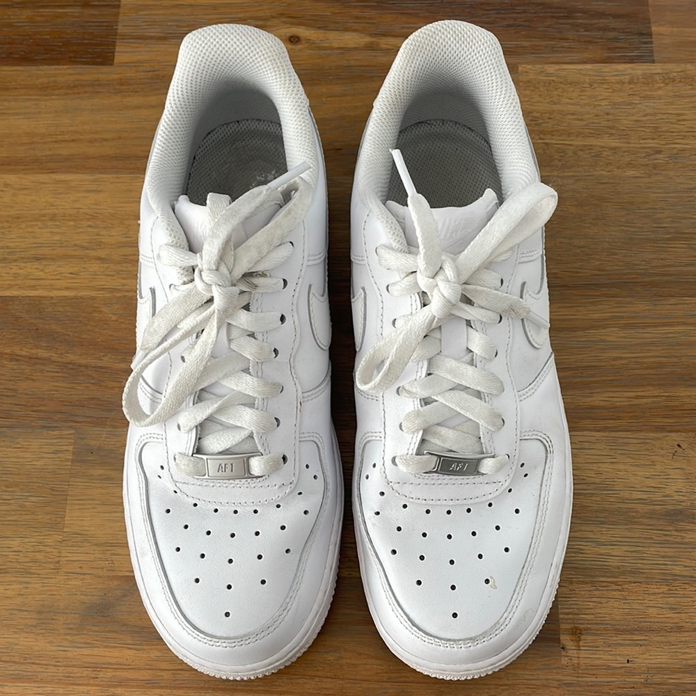 White AF1 Nike size US 8 lightly worn